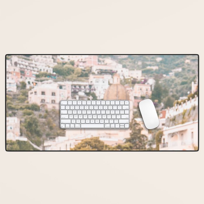 Positano, Italy Summer Time Photography Desk Mat Gallery Image 1