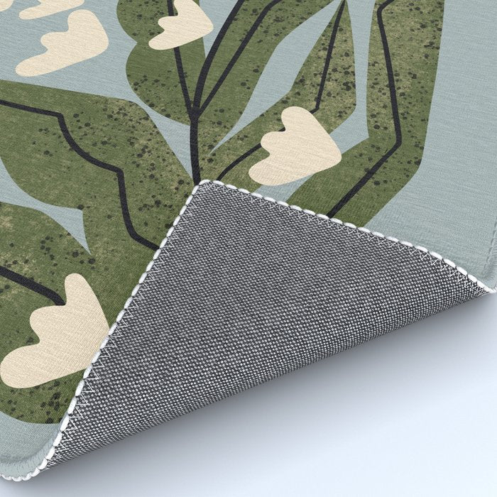 Reaching Tulips (Pale Blue) Rug Gallery Image 4