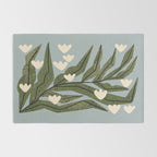 Reaching Tulips (Pale Blue) Rug Gallery Image 2