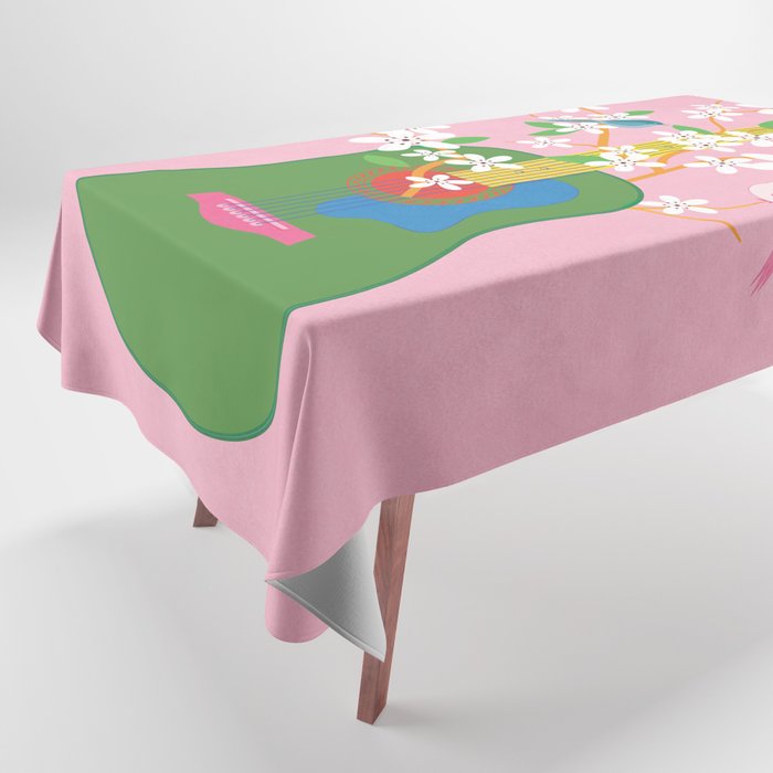 Melody in Bloom 3 Tablecloth Gallery Image 1