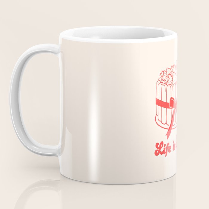 Preppy Strawberry Cake Coffee Mug Gallery Image 3