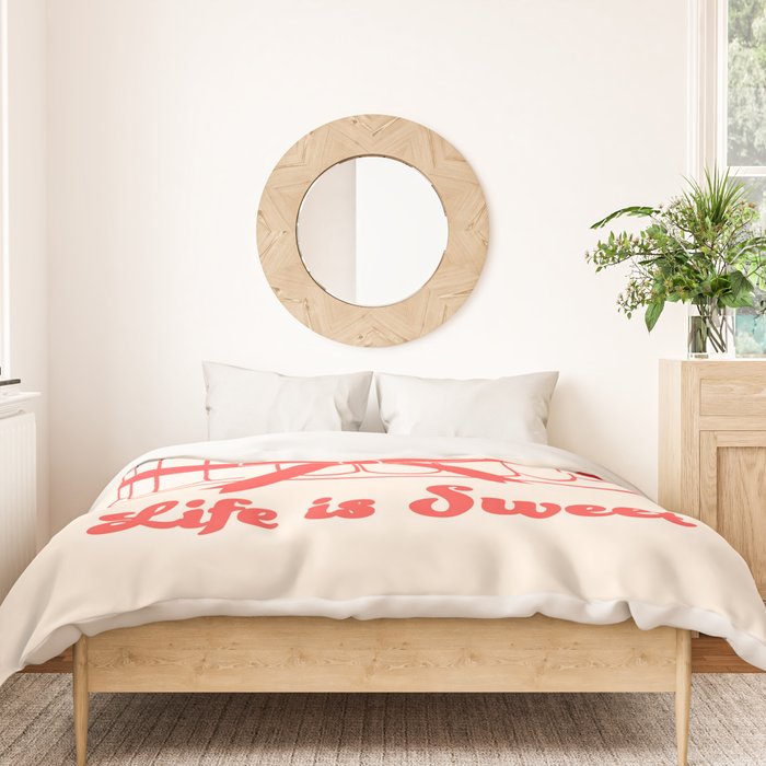 Preppy Strawberry Cake Duvet Cover Gallery Image 3