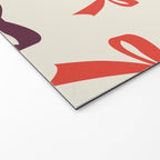 Christmas Bows Pattern Welcome Mat Gallery Image 2