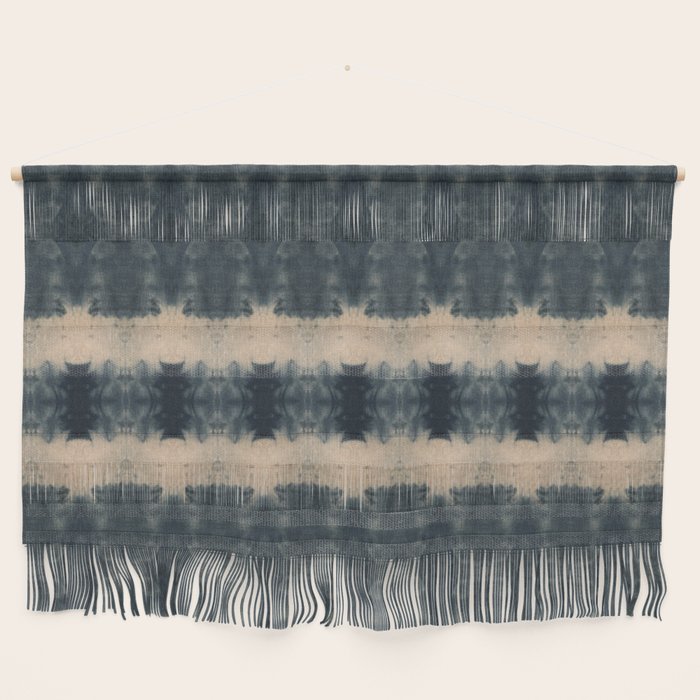 Shibori Shades of Indigo Wall Hanging Gallery Image 1
