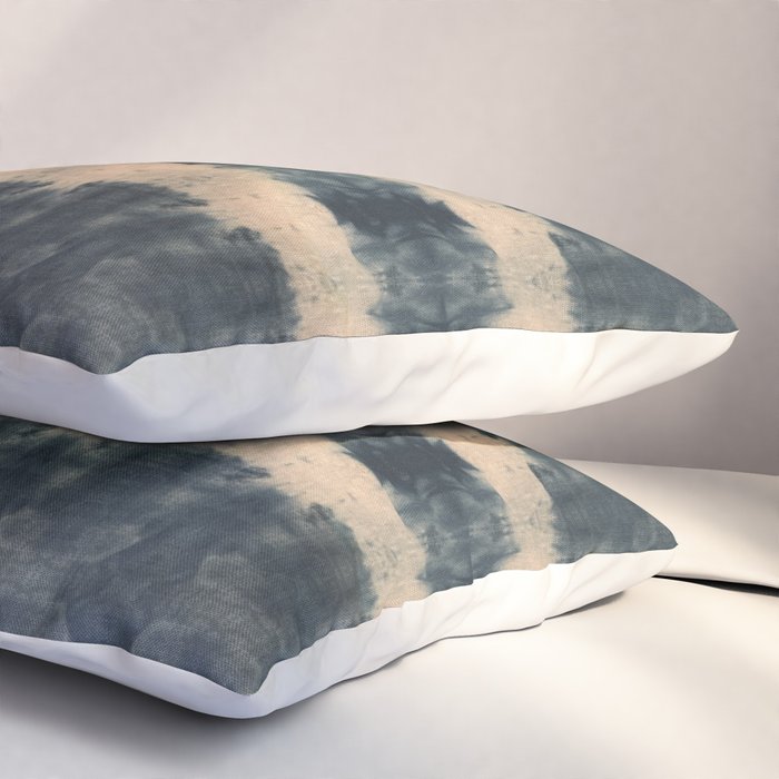 Shibori Shades of Indigo Pillow Sham Gallery Image 3
