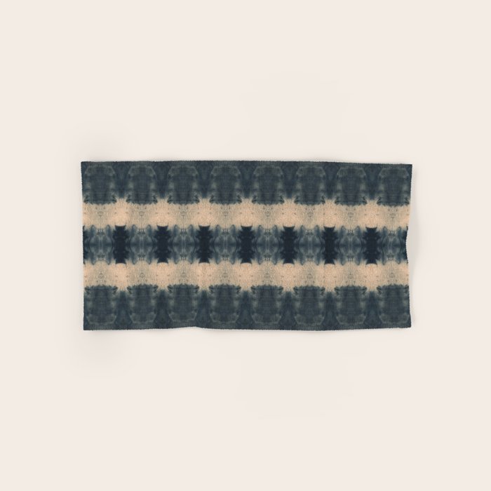 Shibori Shades of Indigo Bath Towel Gallery Image 1