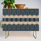 Shibori Shades of Indigo Credenza Gallery Image 1