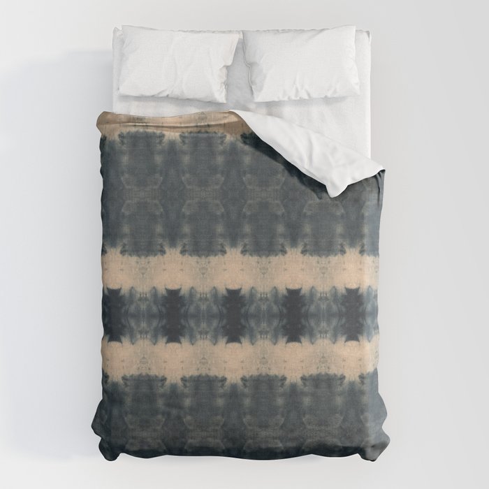 Shibori Shades of Indigo Duvet Cover Gallery Image 6