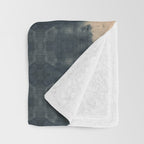 Shibori Shades of Indigo Throw Blanket Gallery Image 3