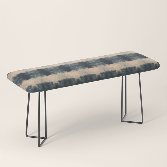 Shibori Shades of Indigo Bench Gallery Image 1