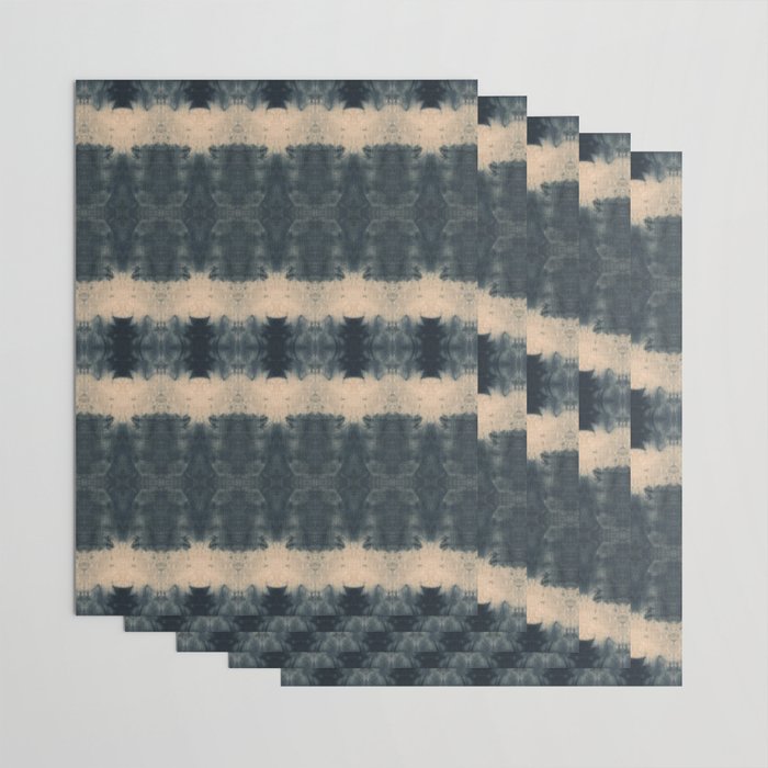 Shibori Shades of Indigo Wrapping Paper Gallery Image 3
