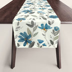 Happy Blues  Table Runner Gallery Image 1