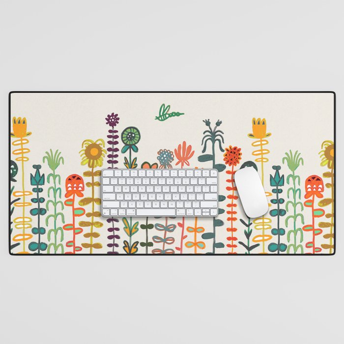 Happy garden Desk Mat Gallery Image 1