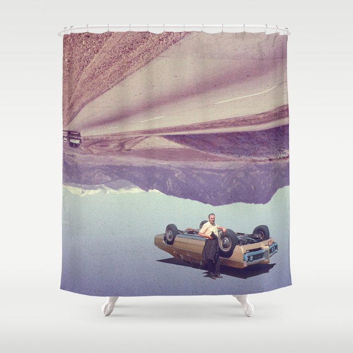 Joyride - Upside down Shower Curtain Gallery Image 1