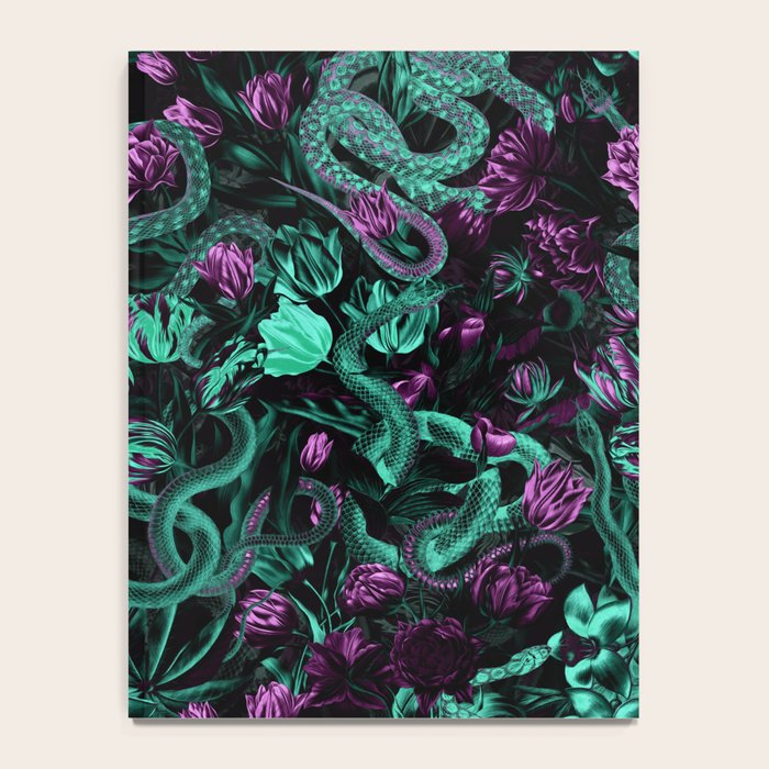 Floral and Snake Night Notebook Gallery Image 4