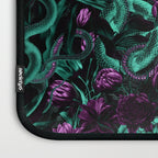 Floral and Snake Night Laptop Sleeve Gallery Image 3