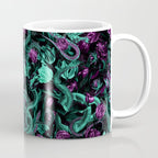 Floral and Snake Night Coffee Mug Gallery Image 1
