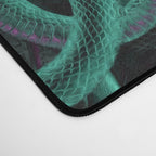 Floral and Snake Night Desk Mat Gallery Image 4