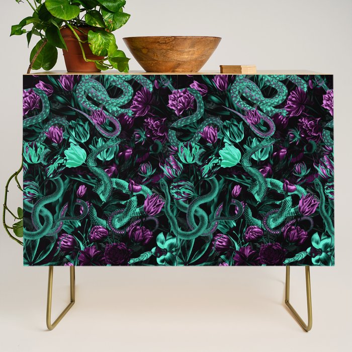 Floral and Snake Night Credenza Gallery Image 1
