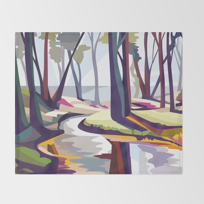 RIVERSIDE ORIGINAL Throw Blanket Gallery Image 2