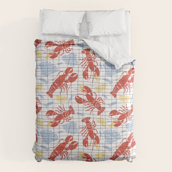 Fresh Catch Summer Lobster Comforter Gallery Image 6