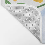 Lemon Tree Branch in a Vase Bath Mat Gallery Image 2