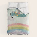 creating rainbows Duvet Cover Gallery Image 6