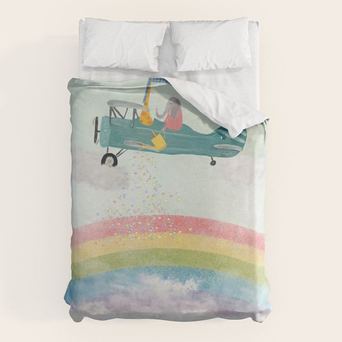creating rainbows Duvet Cover Gallery Image 6