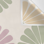 Retro Summer Daisies III Wall Tapestry Gallery Image 3