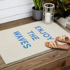 Enjoy The Waves Outdoor Rug Gallery Image 2