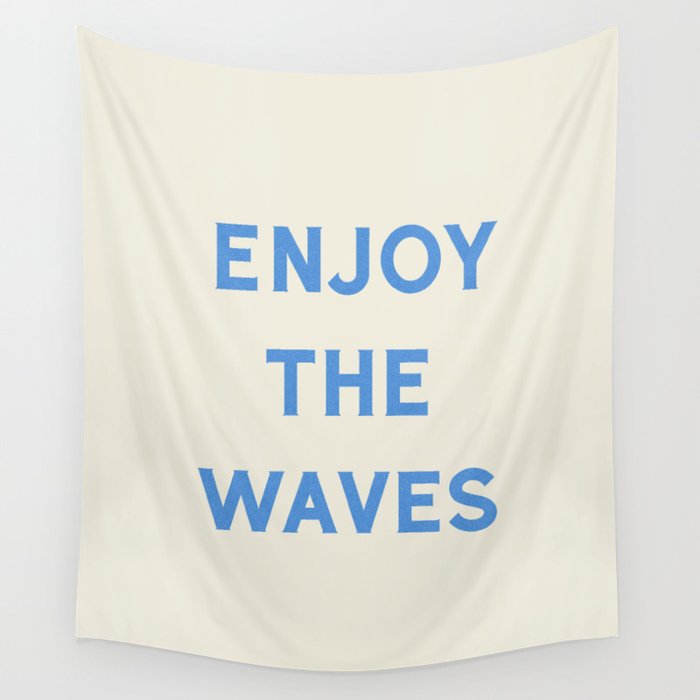 Enjoy The Waves Wall Tapestry Gallery Image 4