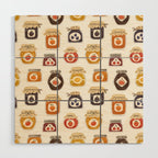 Jam Jars Wood Wall Art Gallery Image 1