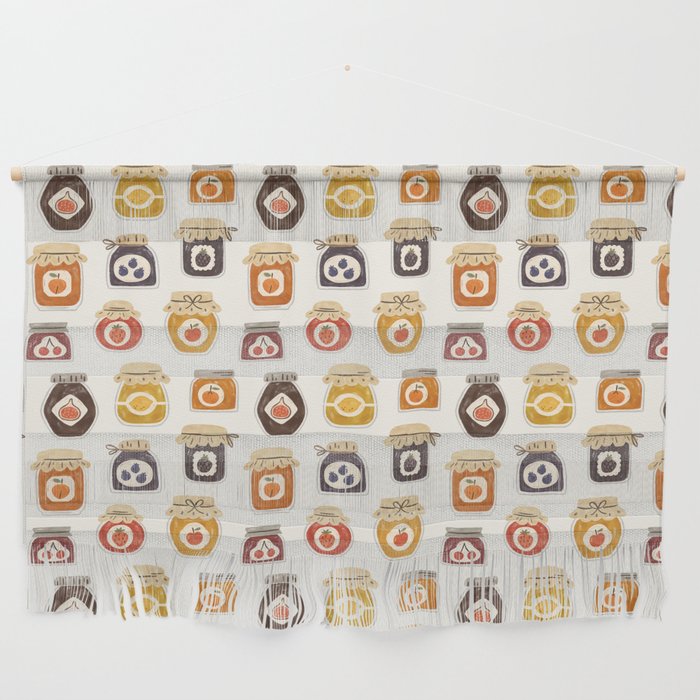 Jam Jars Wall Hanging