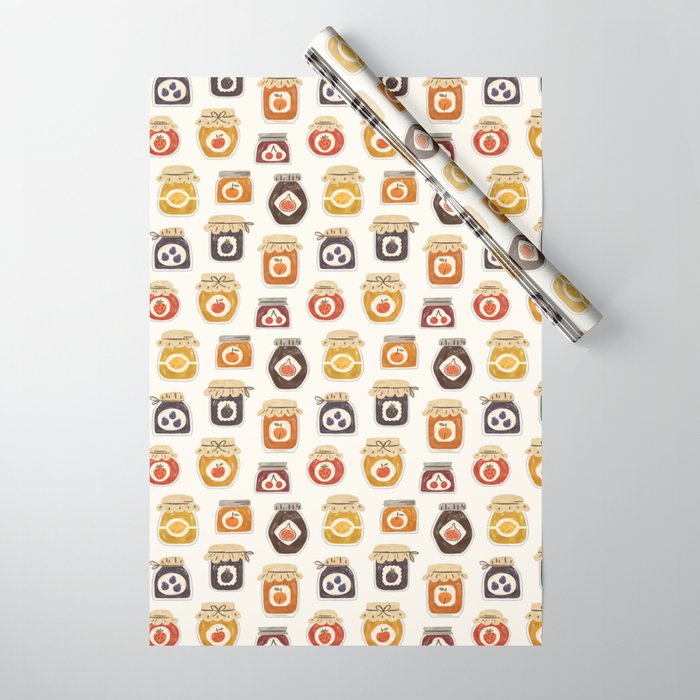 Jam Jars Wrapping Paper Gallery Image 1