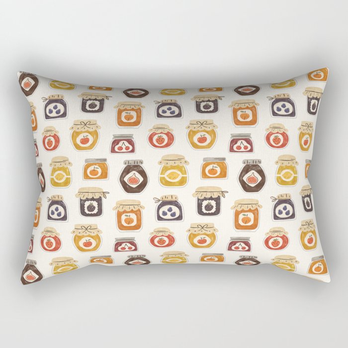 Jam Jars Rectangular Pillow Gallery Image 2