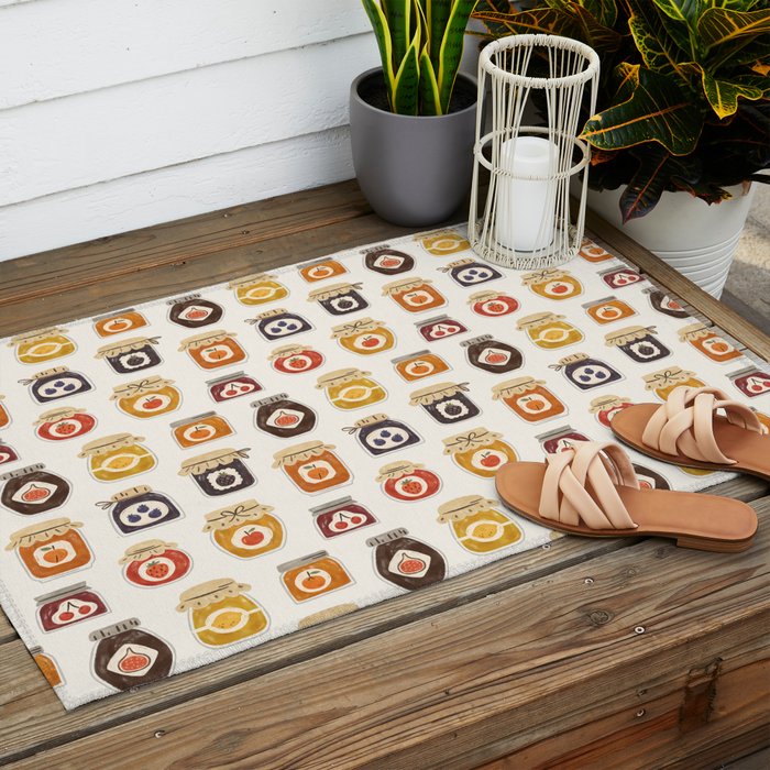 Jam Jars Outdoor Rug Gallery Image 2
