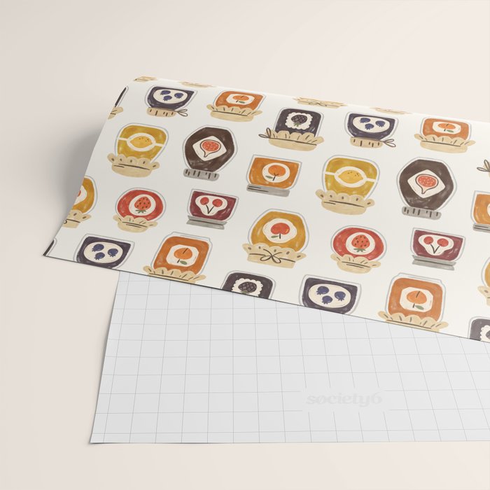Jam Jars Wrapping Paper Gallery Image 2