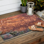 Ancient Rock Art Panel 0619 - Utah Outdoor Rug Gallery Image 2