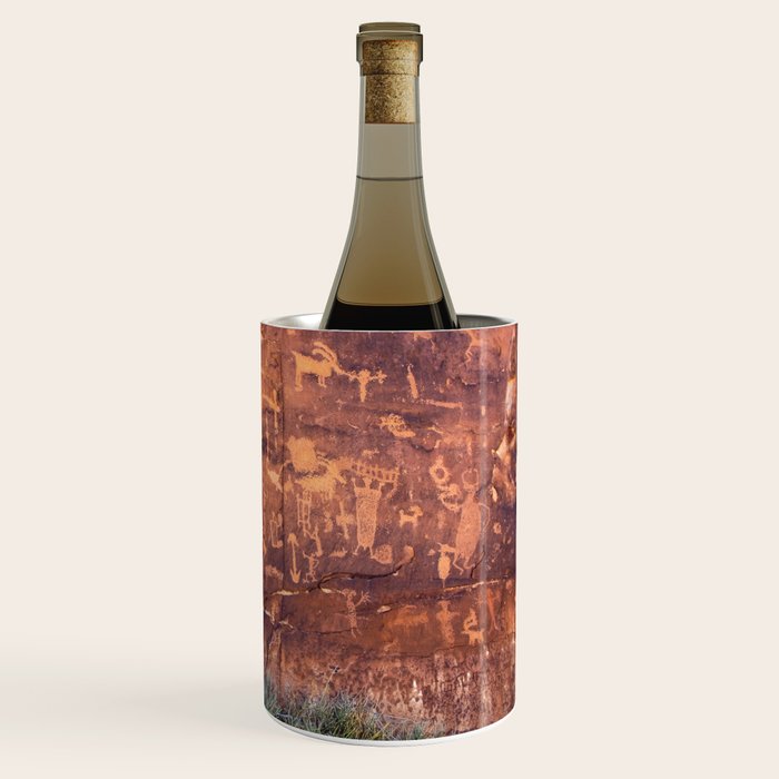 Ancient Rock Art Panel 0619 - Utah Wine Chiller Gallery Image 3