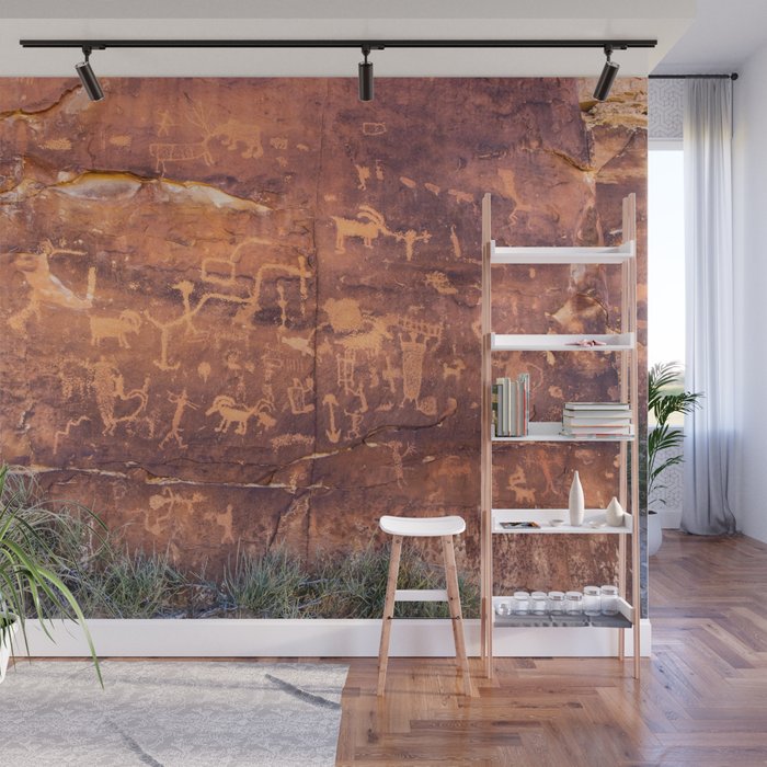 Ancient Rock Art Panel 0619 - Utah Wall Mural