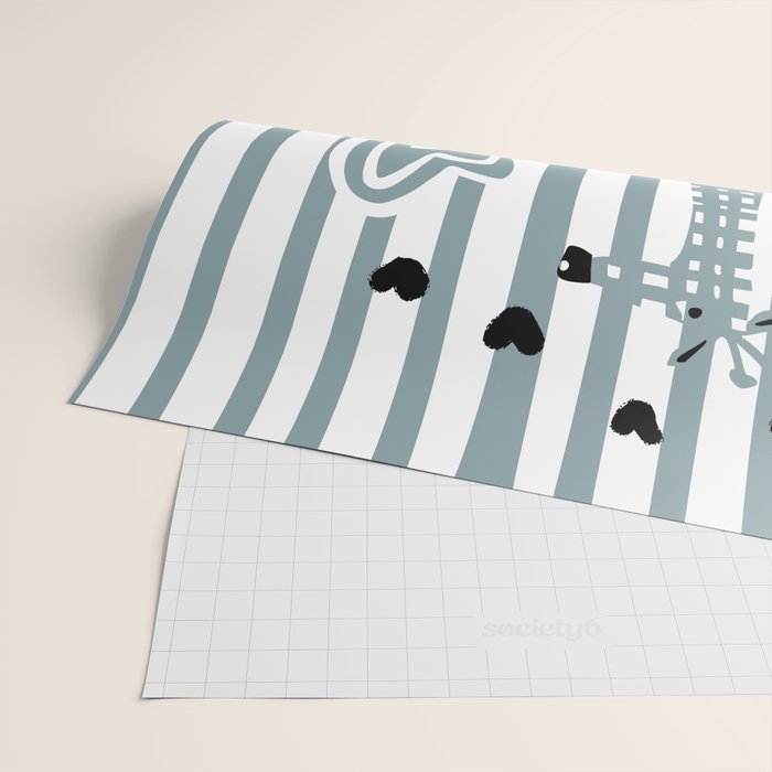Cool giraffe Wrapping Paper Gallery Image 2