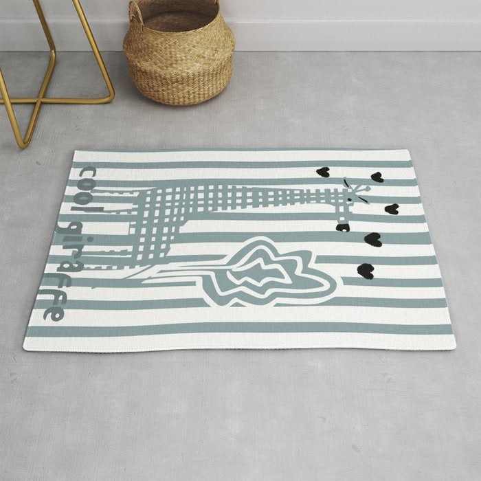 Cool giraffe Rug Gallery Image 1