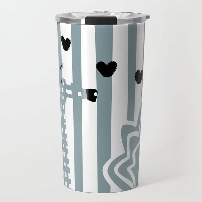 Cool giraffe Travel Mug Gallery Image 1