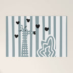 Cool giraffe Welcome Mat Gallery Image 1