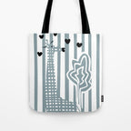Cool giraffe Tote Bag Gallery Image 1