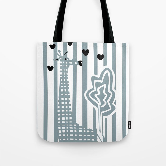 Cool giraffe Tote Bag Gallery Image 1