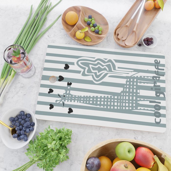Cool giraffe Cutting Board Gallery Image 2