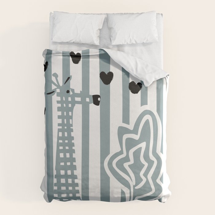 Cool giraffe Duvet Cover Gallery Image 6
