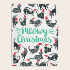 Meowy Christmas - Mint Type Poster Gallery Image 4