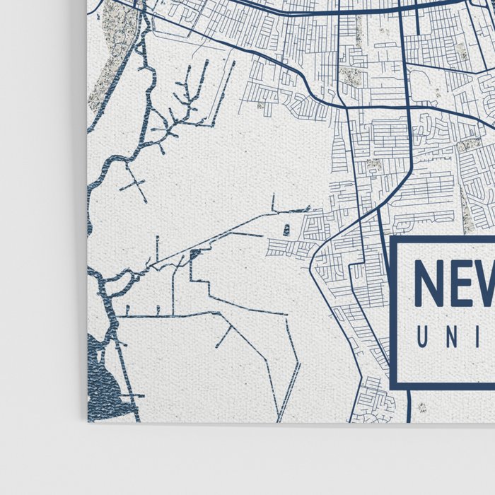 New Orleans City Map of Louisiana, USA - Coastal Poster Gallery Image 3
